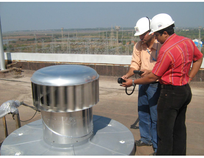 Workers of Dahanu Thermal power station