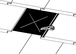 Airomatic installation - tiled roof